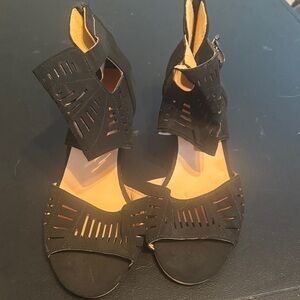 Elegant Black Women's Sandals